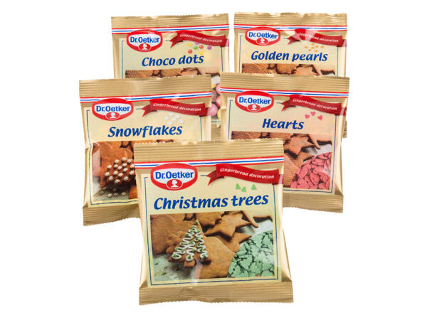 Dr Oetker pepparkaksdekorationer