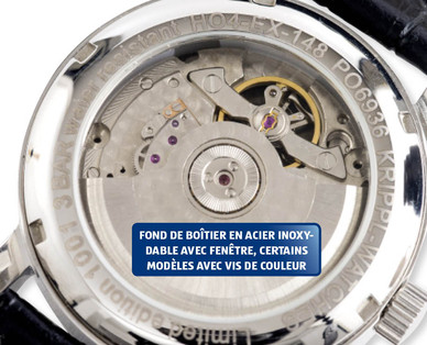 Montre automatique exclusive pour hommes