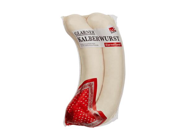 Saucisse de veau de Glaris IGP (action valable uniquement en Suisse alémanique et au Tessin)