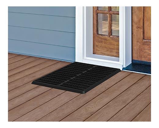 Huntington Home 16" x 16" Boot Scraper Mat