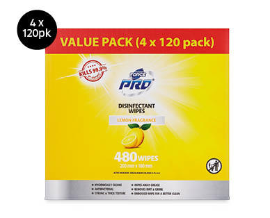 Disinfectant Wipes 480pk