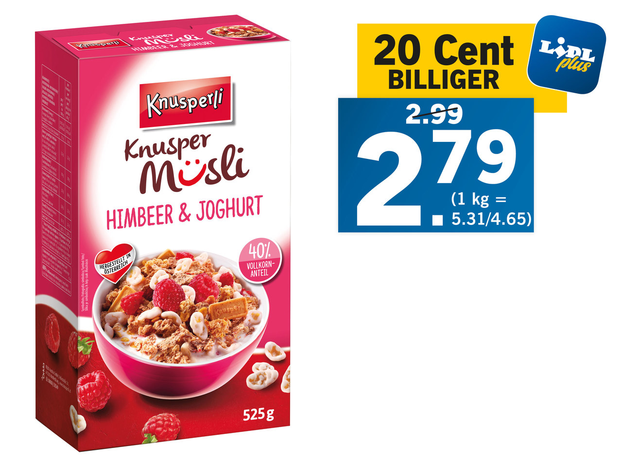 KNUSPERLI Knusper Müsli