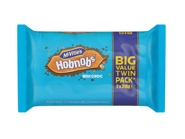 McVitie's Milk Chocolate Hobnob