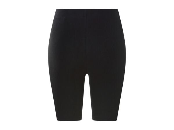 Esmara Ladies' Ribbed Cycling Shorts - 2 pack