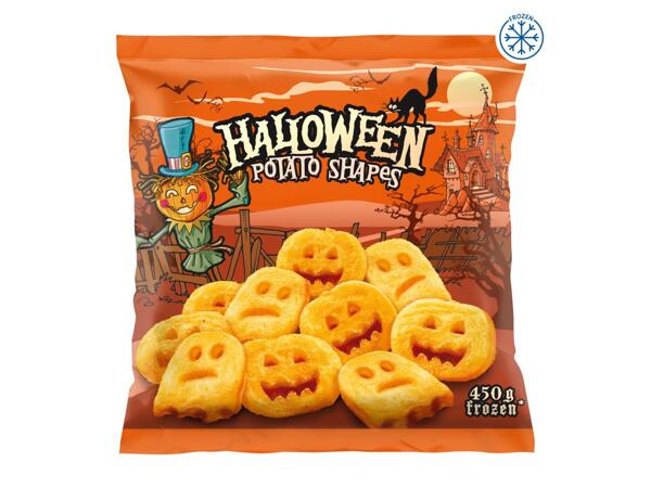 Halloween Potato Shapes