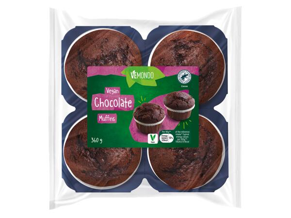 Vemondo 4 Vegan Chocolate Muffins
