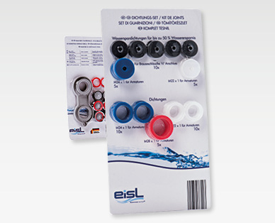 Kit de robinetterie pour économiser l'eau/Kit de joints EISL DESIGNING WATER(R)