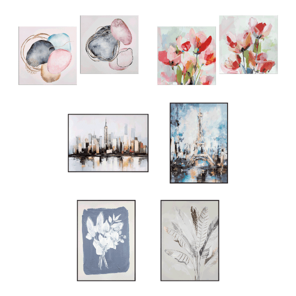 HOME CREATION(R) 				Toile avec impression