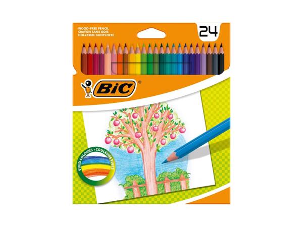 Colouring pencils, 24 pieces