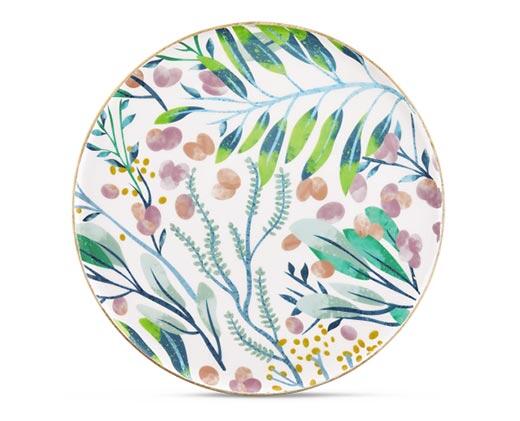 Crofton 
 Enameled Wood Serving Tray