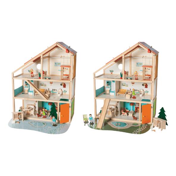 PLAYLAND(R) 				Houten poppenhuis