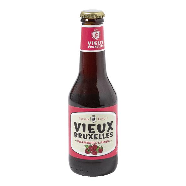 VIEUX BRUXELLES(R) 				Bière à la framboise, 6 pcs