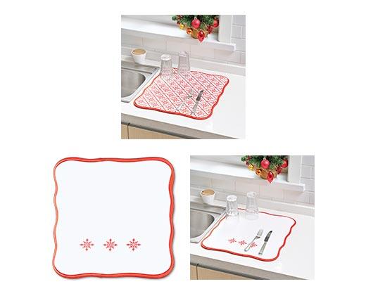 Merry Moments Drying Mat, Scrubber, or Oven Mitt Potholder