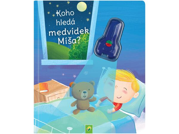 Dětská kniha s kouzelnou lampou