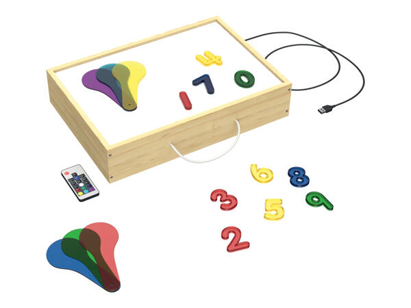 Wooden Light Box "Montessori"