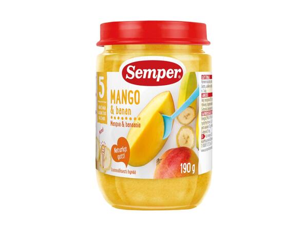 Semper babymos, smoothie- eller grød