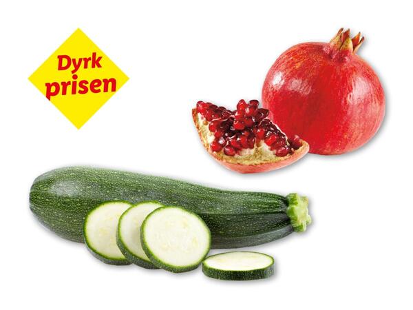 Squash eller granatæble