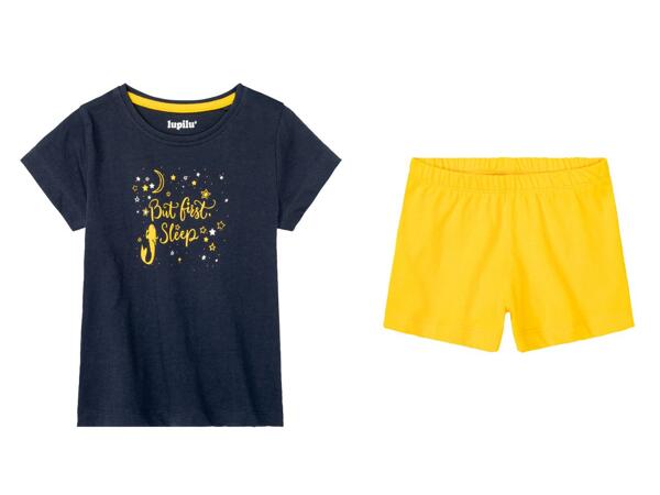 Girls' Short Pyjama Set