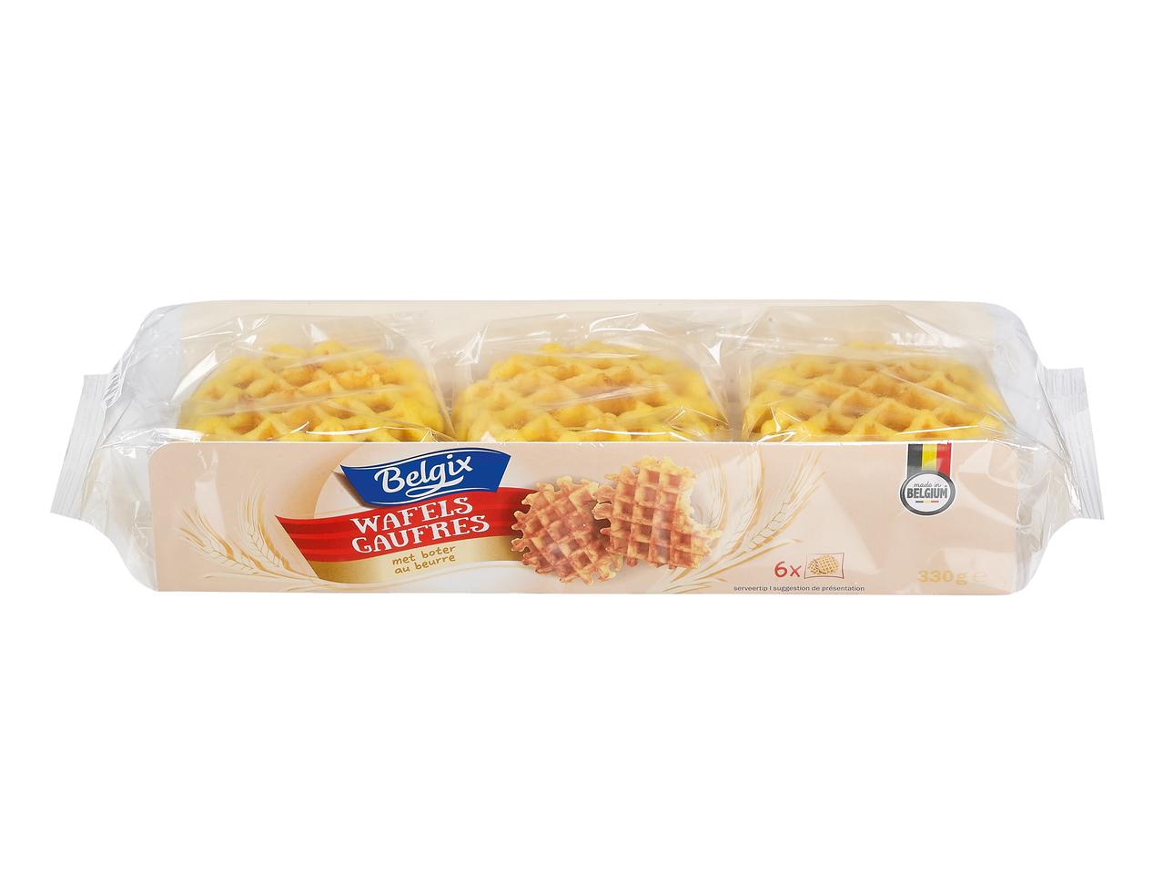Wafels met boter
