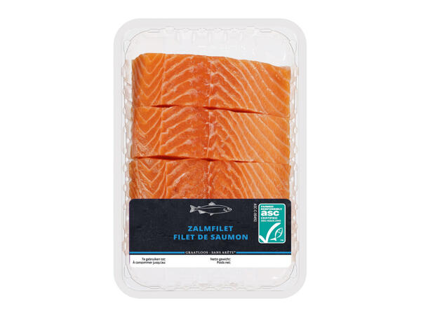Atlantische Lachsfilets