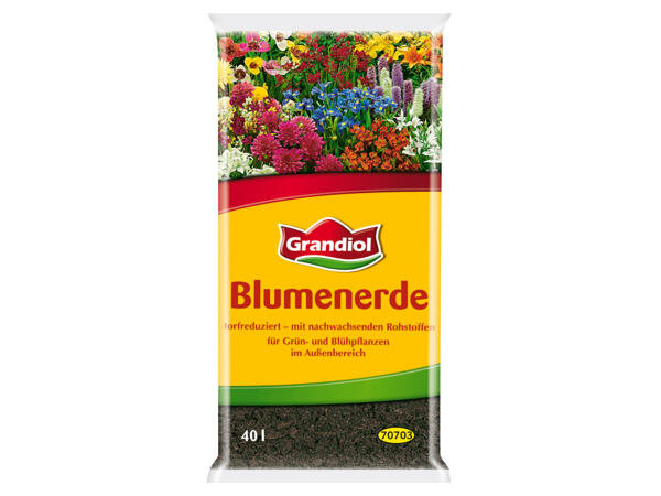 Blumenerde torfreduziert