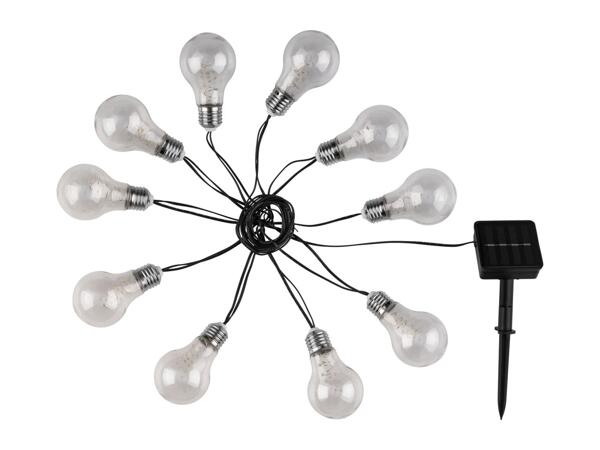 Livarno Home Solar Bulb String Lights - Warm White Light