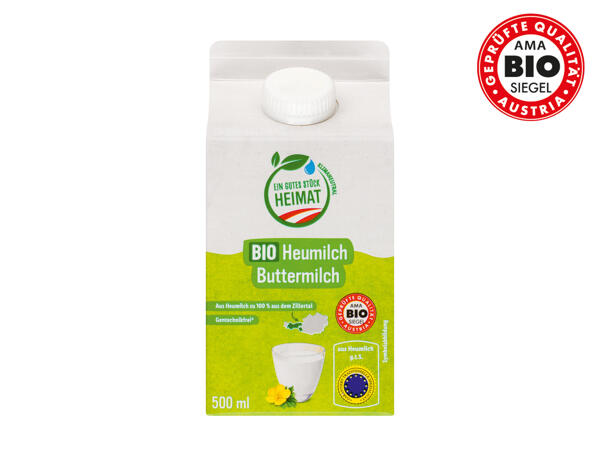 Bio-Heumilch Buttermilch
