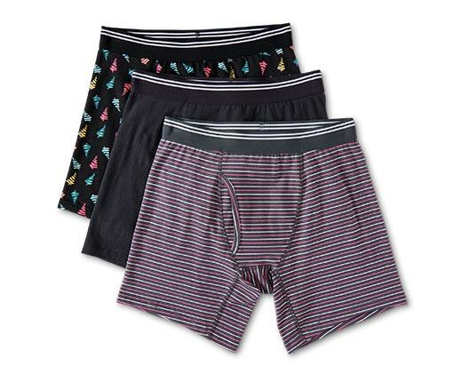 Merry Moments Men's 3 Pack Holiday Boxers