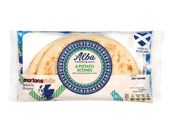 Alba Bakeries 6 Potato Scones