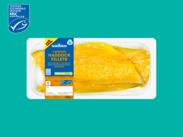 Lighthouse Bay 3 Smoked Haddock Fillets