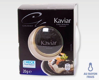 Caviar d'esturgeon GOURMET