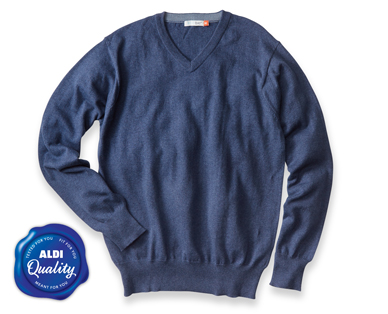 MEN'S COTTON/CASHMERE SWEATER