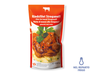 Filetto di manzo alla Stroganoff