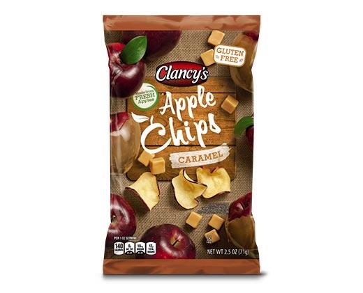 Clancy's 
 Caramel or Pink Lady Apple Chips