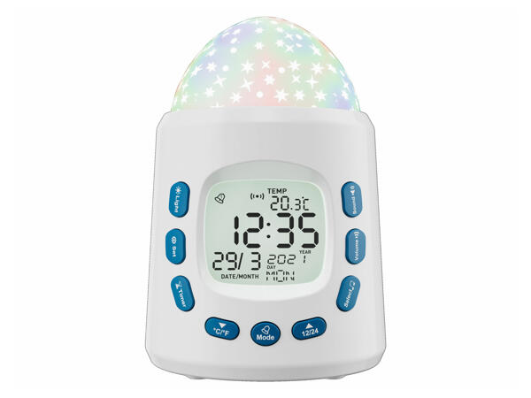 Projection Alarm Clock with Starry Sky