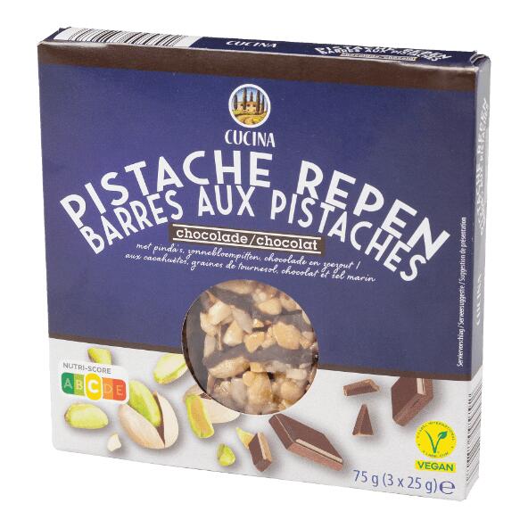 CUCINA(R) 				Barres aux pistaches