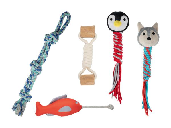 Corde de jeu/​jouet couinant pour chien