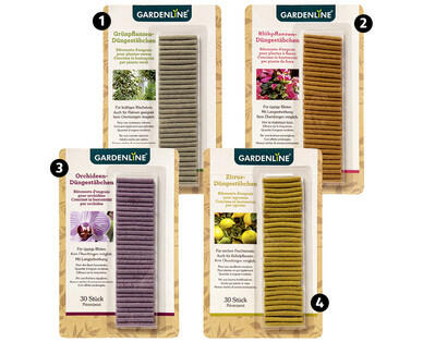GARDENLINE(R) 
 SPEZIAL-DÜNGESTÄBCHEN