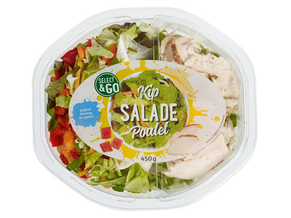 Salade-repas poulet