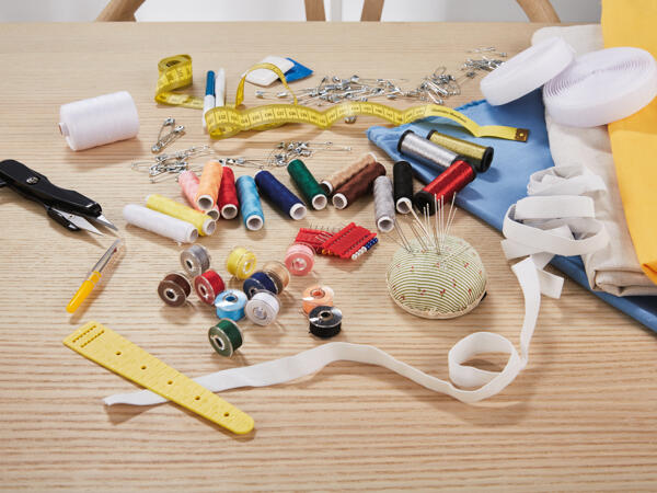 Assortiment d'articles de couture