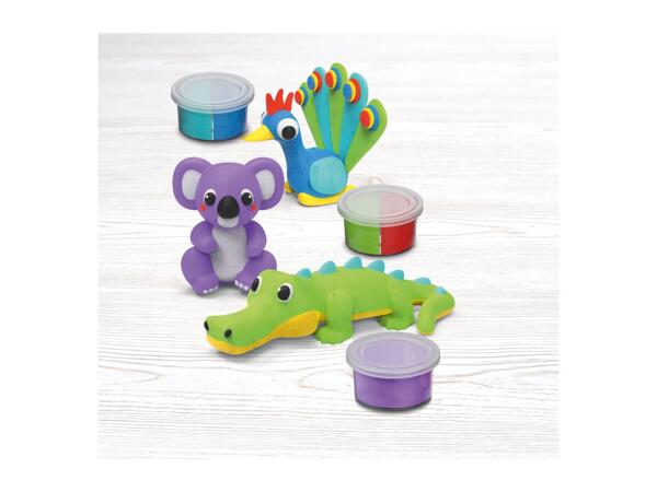 Crelando Animals Modelling Clay - 6 Pieces