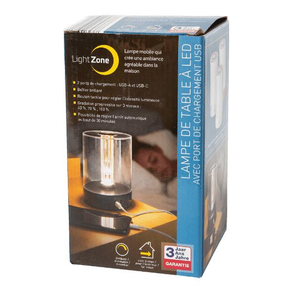 LIGHT ZONE(R) 				LED-Tischlampe