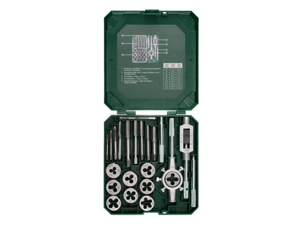 Tap & die set, 21 pieces