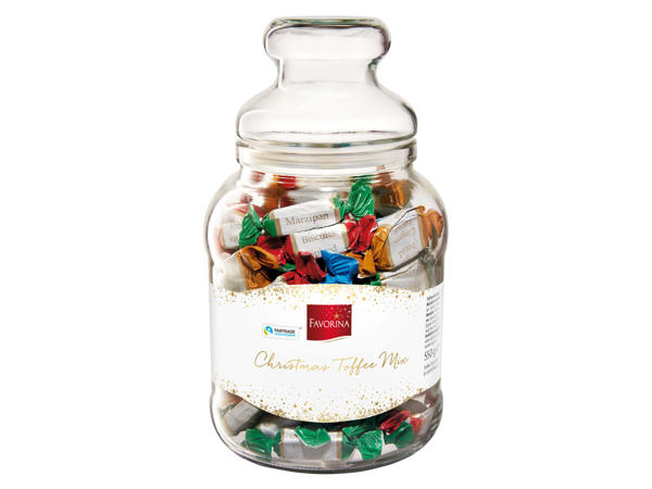 FAVORINA Christmas Toffee Mix im Glas
