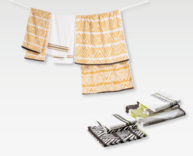 Serviettes en éponge MY LIVING STYLE