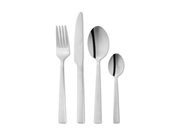 Edelstahl-Besteck-Set, 24-teilig