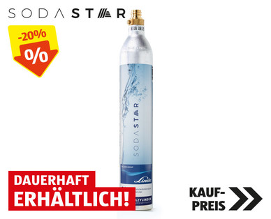 SODASTAR CO2-Kohlensäurezylinder