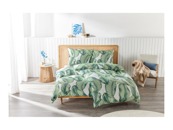 Livarno Home Jersey Fitted Sheet - Double