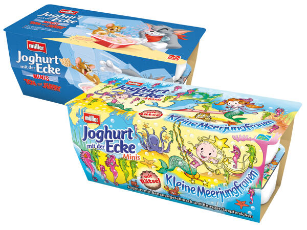 Müller Joghurt mit der Ecke-Minis