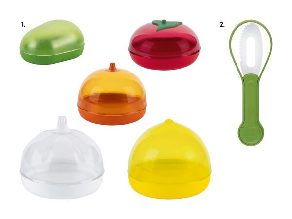 Boîte de conservation/épluche-avocat